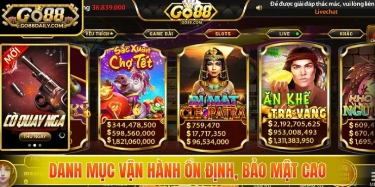 Danh mục vận hành ổn định, bảo mật cao