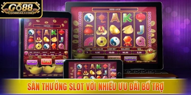 Săn thưởng slot với nhiều ưu đãi bổ trợ