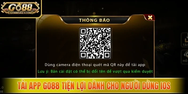 Tải app Go88 tiện lợi dành cho người dùng iOS